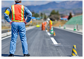 道路改良 Road improvement